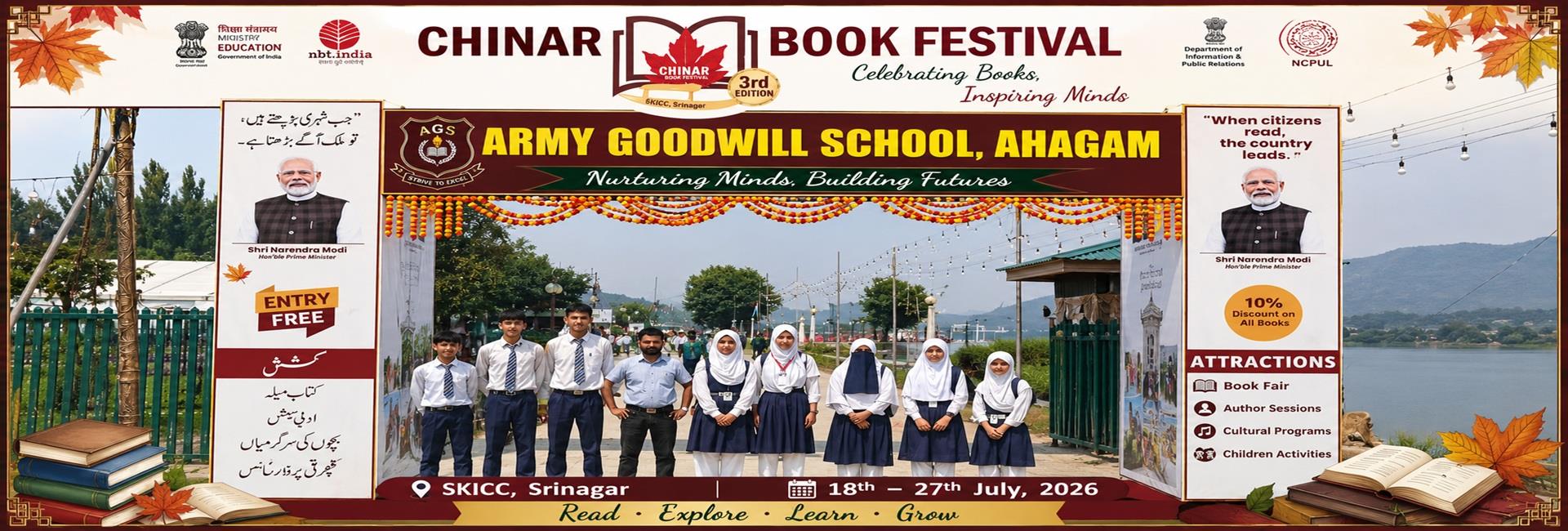 Chinar Book Feast at SKICC Srinagar